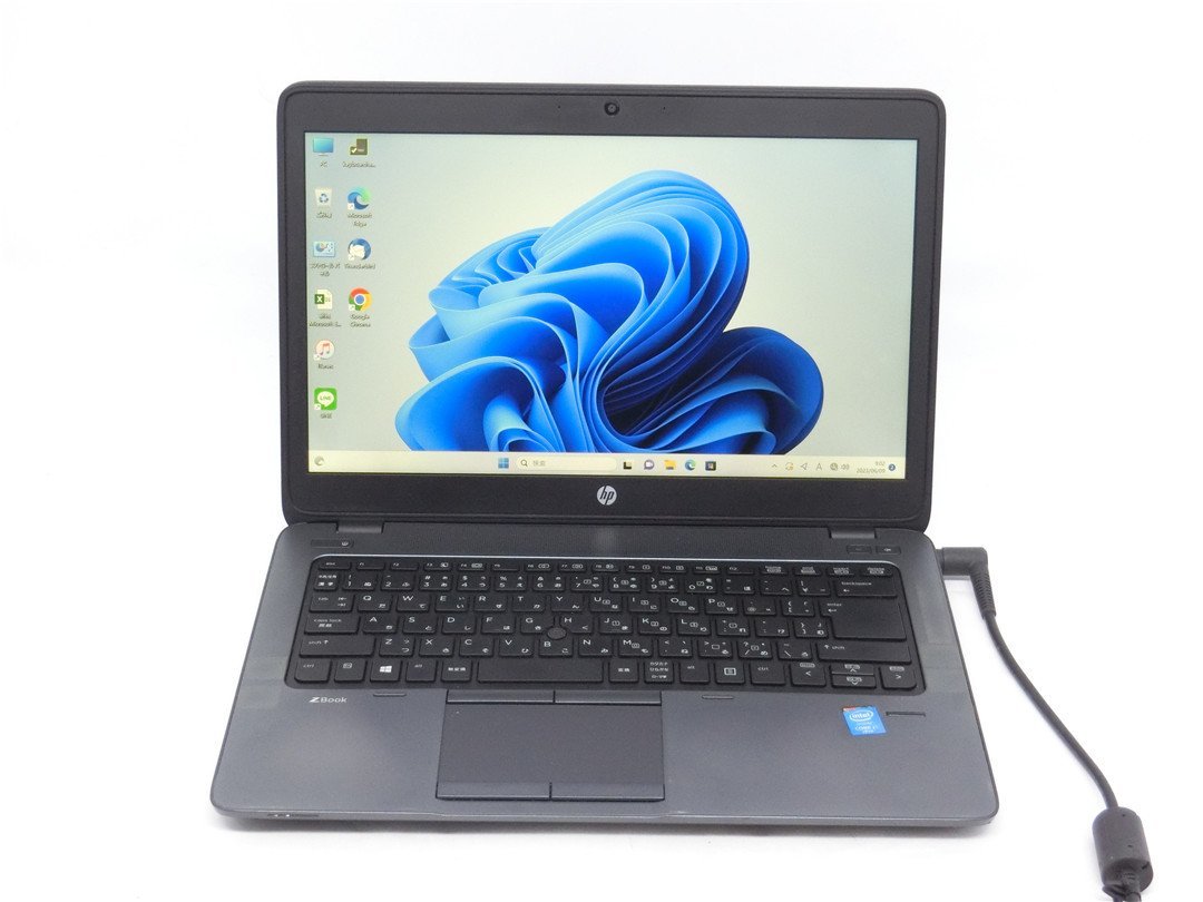 カメラ内蔵/中古/14型フルHD/ノートPC/Windows11/新品SSD256GB/8GB/5世代i7/HP　ZBOOK14　G2　MSoffice2021ProPlus搭載　_画像1