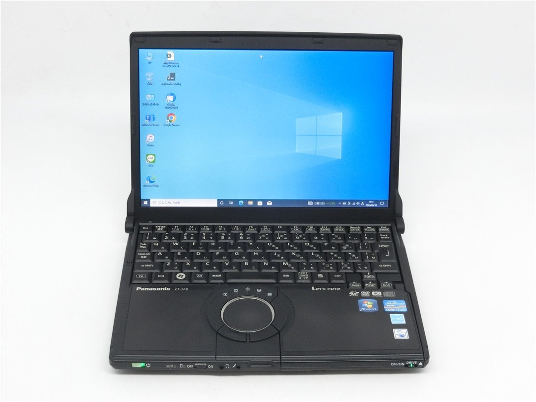 中古 12型/ノートPC/Win10/新品SSD512/8GB/2世代i7/Panasonic CF-S10BEKDP MS office2021搭載 HDMI