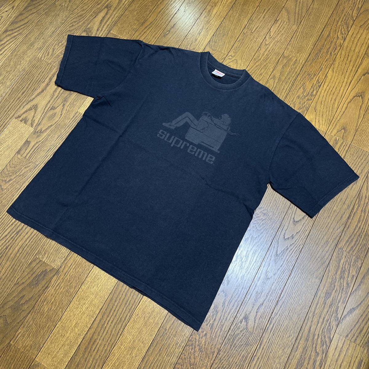 02ss OLD SUPREME maxell Tシャツ XL マクセル 初期 - Tシャツ