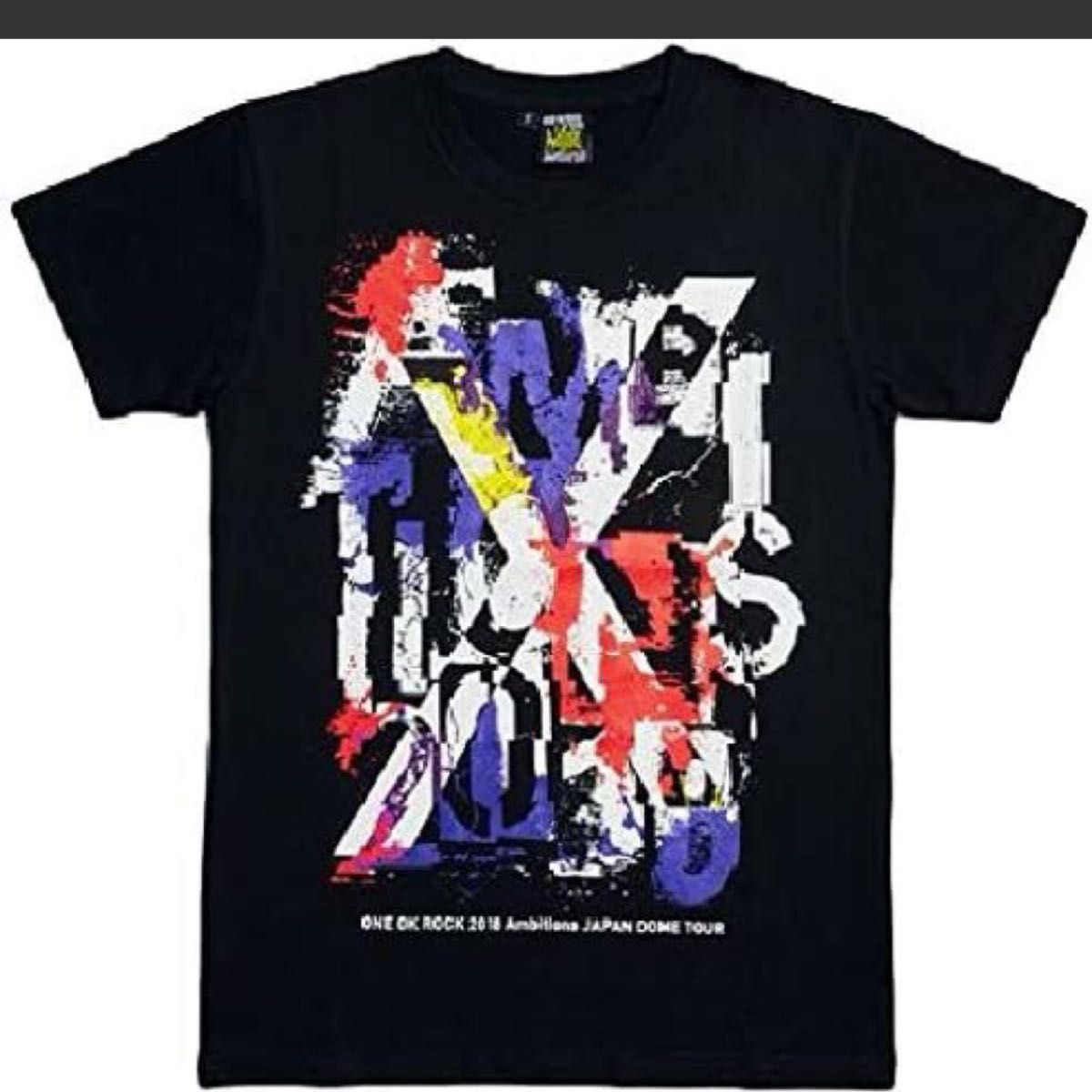 ONE OK ROCK 2018 AMBITIONS JAPAN DOME TOUR 公式グッズ Tシャツ BLACK Sサイズ