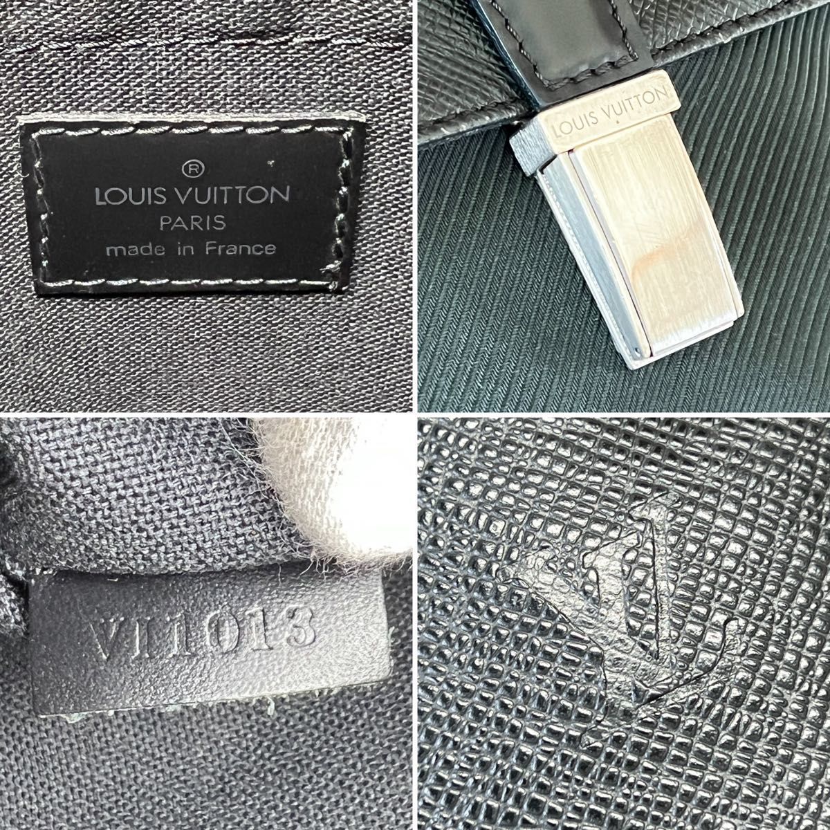 LOUIS VUITTON ルイヴィトン タイガ サラトヴ PM ショルダーバッグ 黒