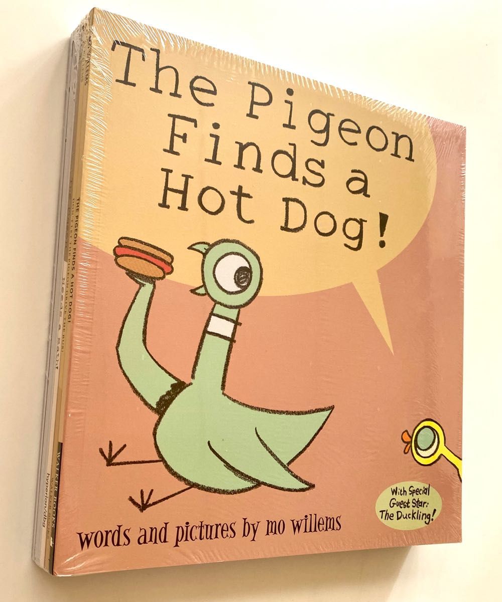 Pigeon シリーズ　英語絵本6冊　マイヤペン対応 モーウィレムズ はとシリーズ 動画付　音源付　名作