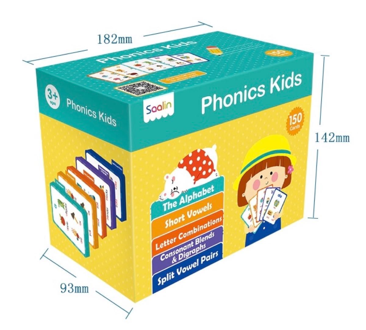 Phonics Kids 150words flashcard マイヤペン対応 フォニックス 単語