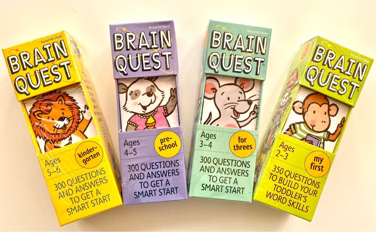 Brain Quest ブレインクエスト　サイトワードフラッシュカード　フォニックス　phonics words