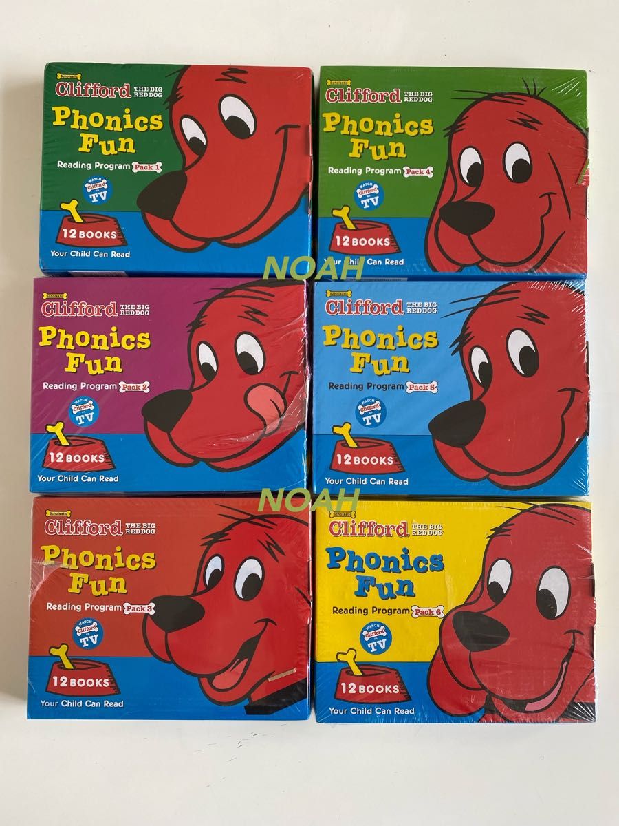 Clifford phonics fun 新品 フルセット maiyapen対応 フォニックス スカラスティック クリフォード Clifford phonics fun 新品 フルセット maiyapen対応 フォニックス スカラスティック クリフォード