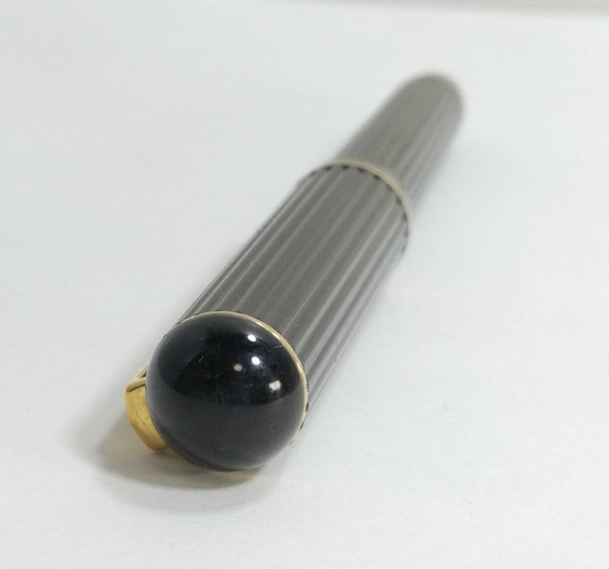 【パケ無料】極希少レア 美品 PILOT パイロット 初代 ジャスタス ペン先14K 585 万年筆 筆記用具 ステーショナリー [o1060]