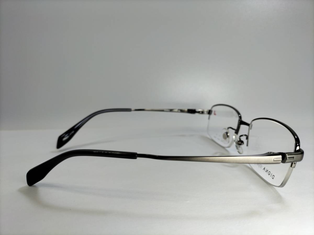 【パケプラ無料】極美品 DIGNA style J/ディグナ スタイルジェイ 眼鏡 メガネフレーム/アイウェア ケース付き サングラスにも[x1072]