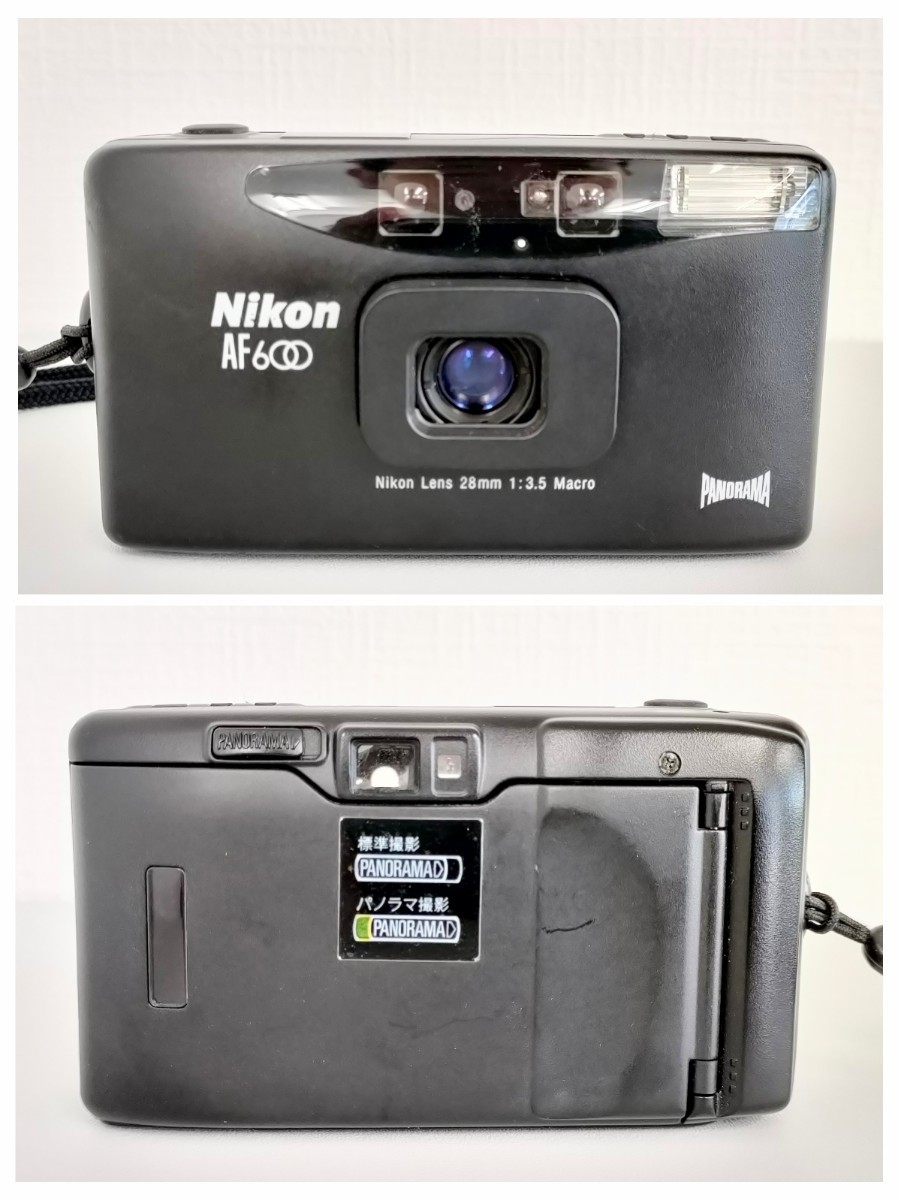 Nikon ニコン AF600 コンパクトフィルムカメラ 稼働確認_画像3