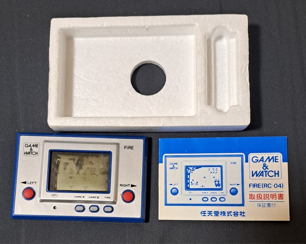 ゲームウォッチ ボール ファイア 任天堂 GAME&WATCH FIRE BALL