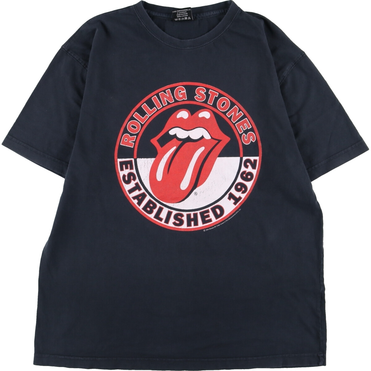 古着 MUSIC LICENSED LABEL THE ROLLING STONES ザローリングストーンズ バンドTシャツ バンT メンズL /eaa339740_画像1