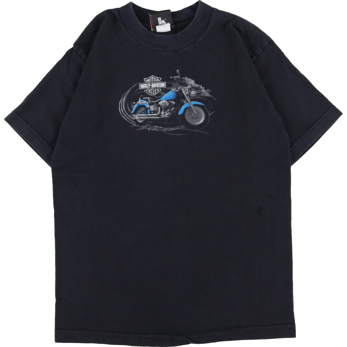 古着 ハーレーダビッドソン Harley-Davidson モーターサイクル バイクTシャツ USA製 レディースS /eaa346712_画像1
