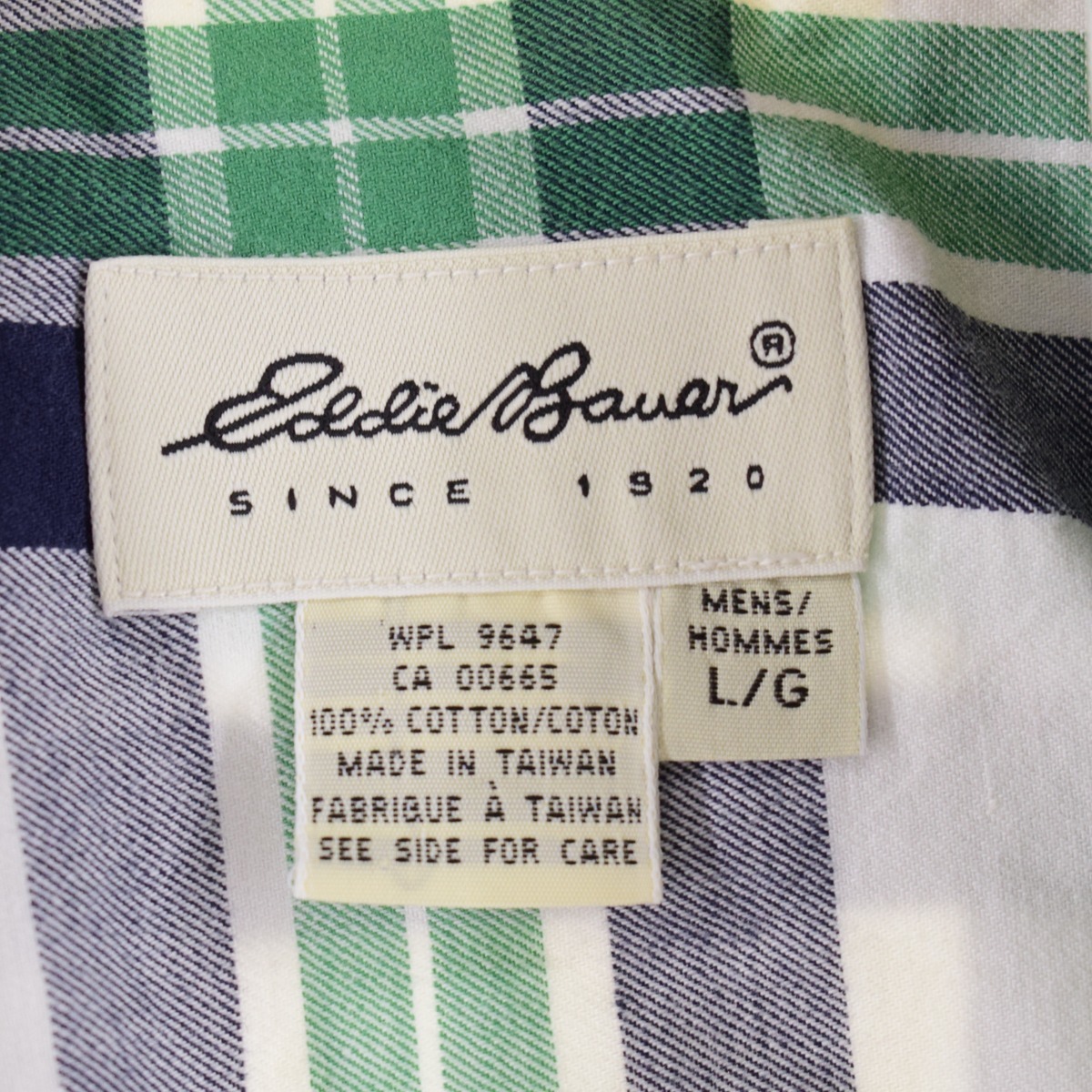 古着 エディーバウアー Eddie Bauer 半袖 ボタンダウン チェックシャツ メンズXL /eaa343169_画像3