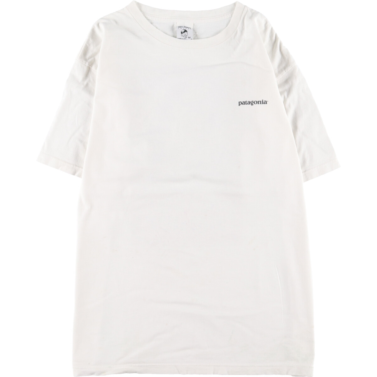 古着 パタゴニア Patagonia ORGANIC COTTON オーガニックコットン 半袖 バックプリントTシャツ USA製 メンズL ヴィンテージ /eaa347603