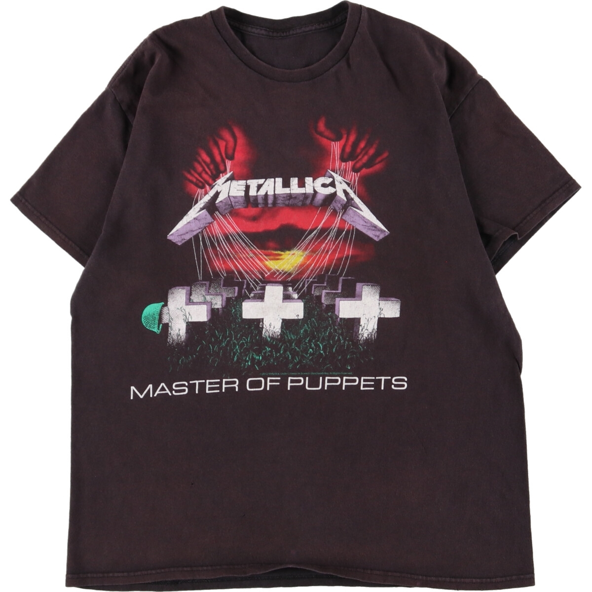 古着 METALLICA メタリカ MASTER OF PUPPETS バンドTシャツ バンT メンズM /eaa348460_画像1