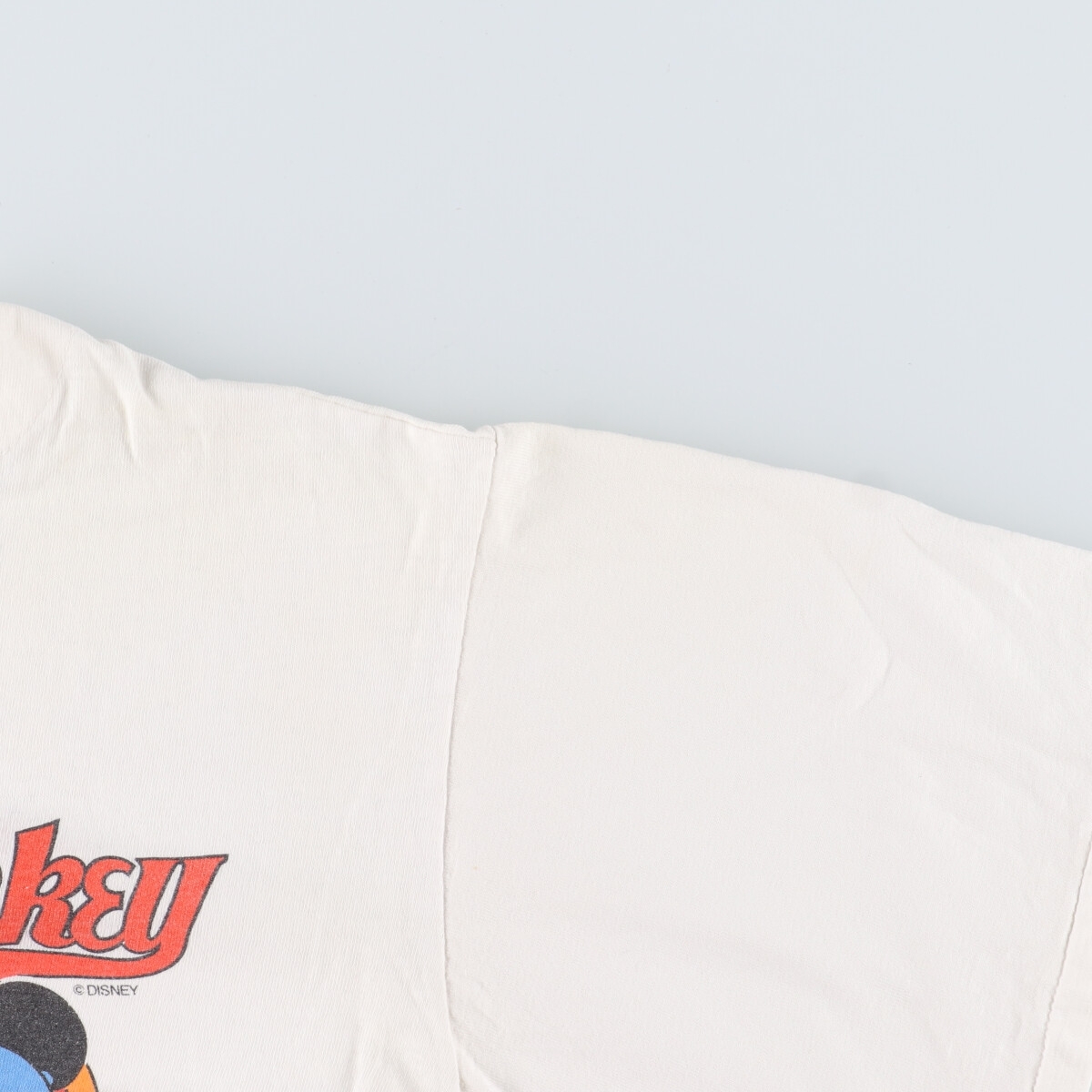 古着 90年代 BEEZIL MICKEY MOUSE ミッキーマウス 両面プリント ゲームシャツ ベースボールシャツ USA製 メンズL ヴィンテージ /eaa346640_画像5