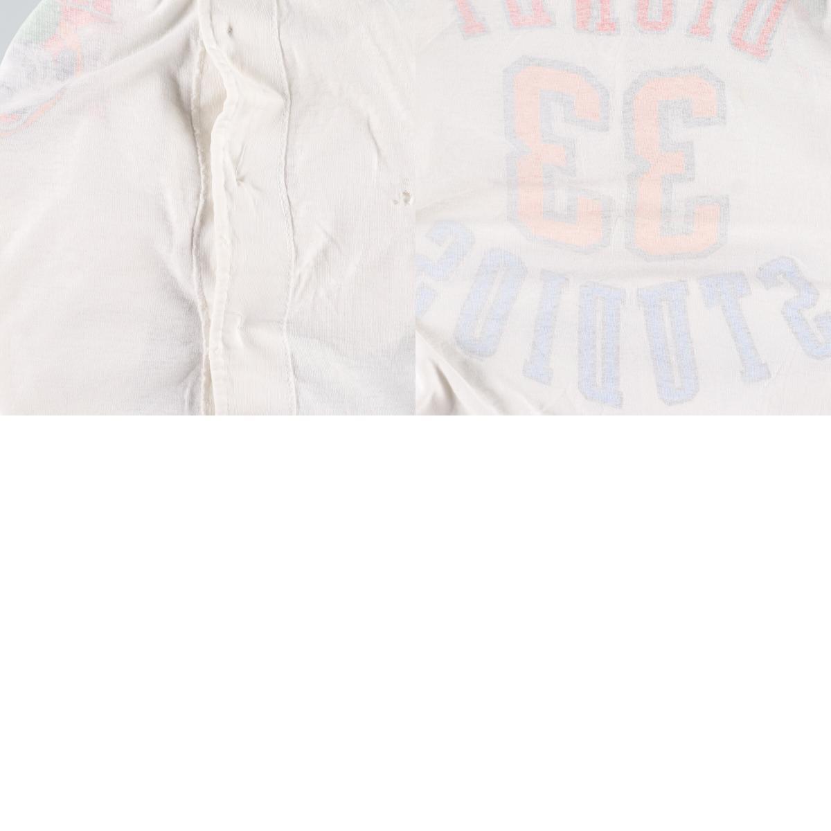 古着 90年代 BEEZIL MICKEY MOUSE ミッキーマウス 両面プリント ゲームシャツ ベースボールシャツ USA製 メンズL ヴィンテージ /eaa346640_画像10