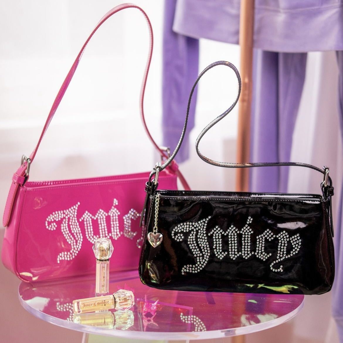 爆売り！ Juicy Couture ハンドバッグ トートバッグ ピンク かばん