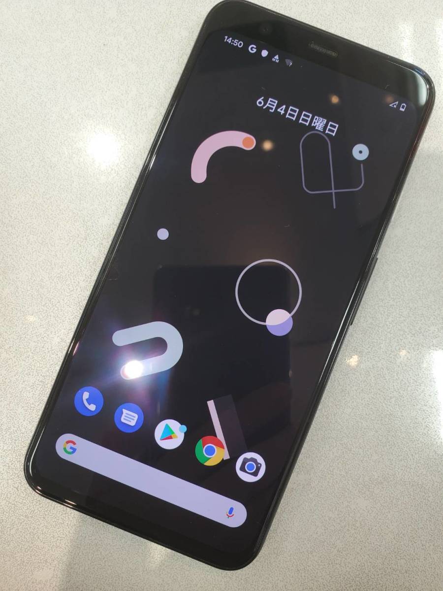 超美品 SIMフリー Google Pixel 4 64GB ジャストブラック スマホ 超美品 SIMフリー Google Pixel 4 64GB ジャストブラック スマホ
