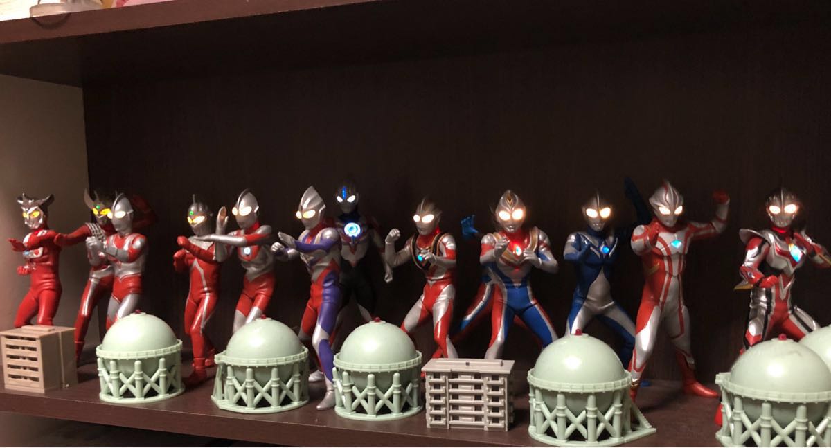 Bandai Ultimate Luminous Ultraman I 1 - 6 Straek，Unit Set Tiga，Gaia，Orb等 原文:バンダイ アルティメットルミナス ウルトラマン 壱 1～6 ストラク、ユニットセット　ティガ、ガイア、オーブなど