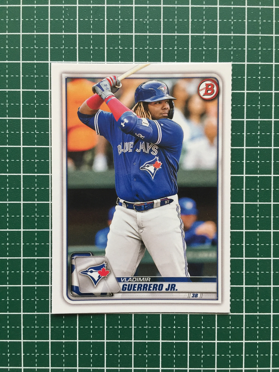 ★TOPPS MLB 2020 BOWMAN #50 VLADIMIR GUERRERO JR.［TORONTO BLUE JAYS］ベースカード 20★_画像1