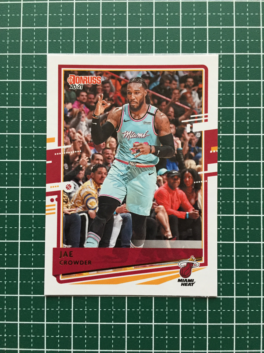 ★PANINI 2020-21 NBA DONRUSS #127 JAE CROWDER［MIAMI HEAT］ベースカード「BASE」★_画像1