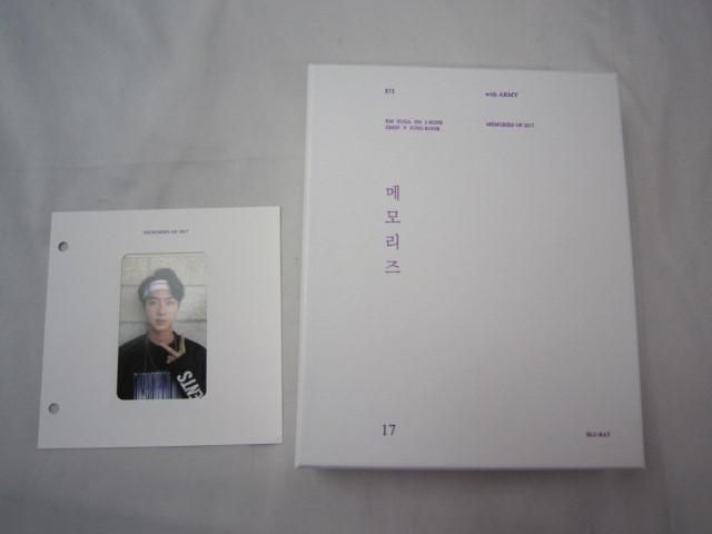 同梱可】品 韓流 防弾少年団 BTS MEMORIES OF 2017 Blu-ray トレカ