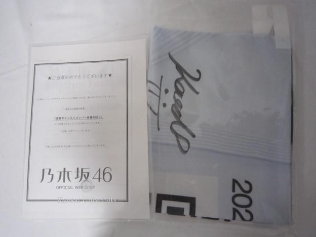 同梱可】美品 アイドル 乃木坂46 佐藤楓 直筆サイン入り肖像のぼり