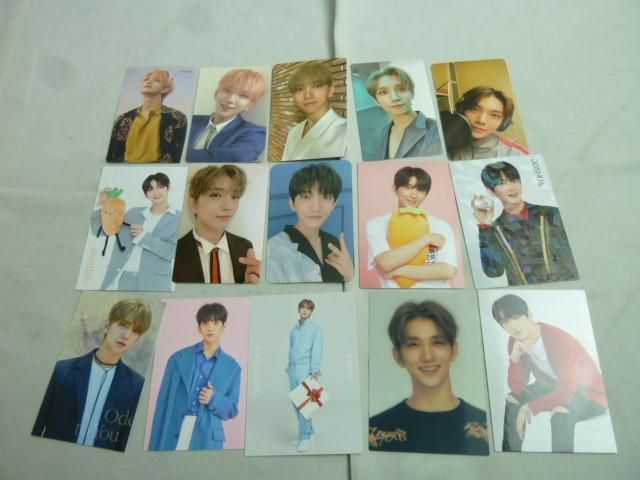 同梱可】中古品 韓流 SEVENTEEN ジョシュア のみ トレカ 15枚 CD封入