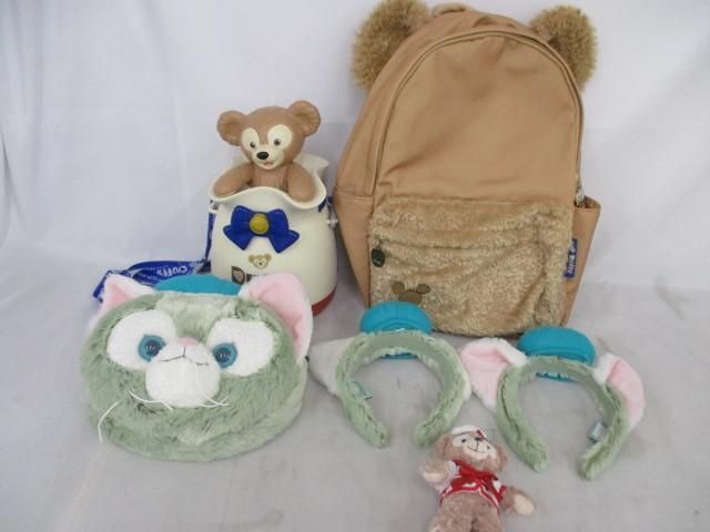 同梱可】美品 ディズニー ジェラトーニ フェイスバッグ カチューシャ