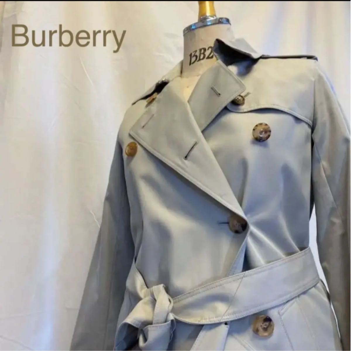 極美品 BURBERRY ライナー付き トレンチコート ノバチェック