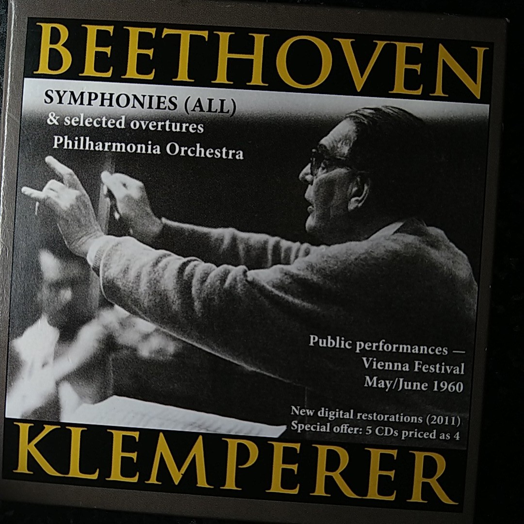 f（MUSIC&ARTS 5CD）クレンペラー　ベートーヴェン　交響曲全集　ウィーン 1960 Beethoven Complete Symphonies Klemperer_画像1