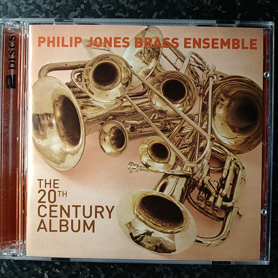 f【x80円】2CD フィリップ・ジョーンズ・ブラス・アンサンブル 20世紀アルバム Philip Jones Brass Nesemble 20thの画像1