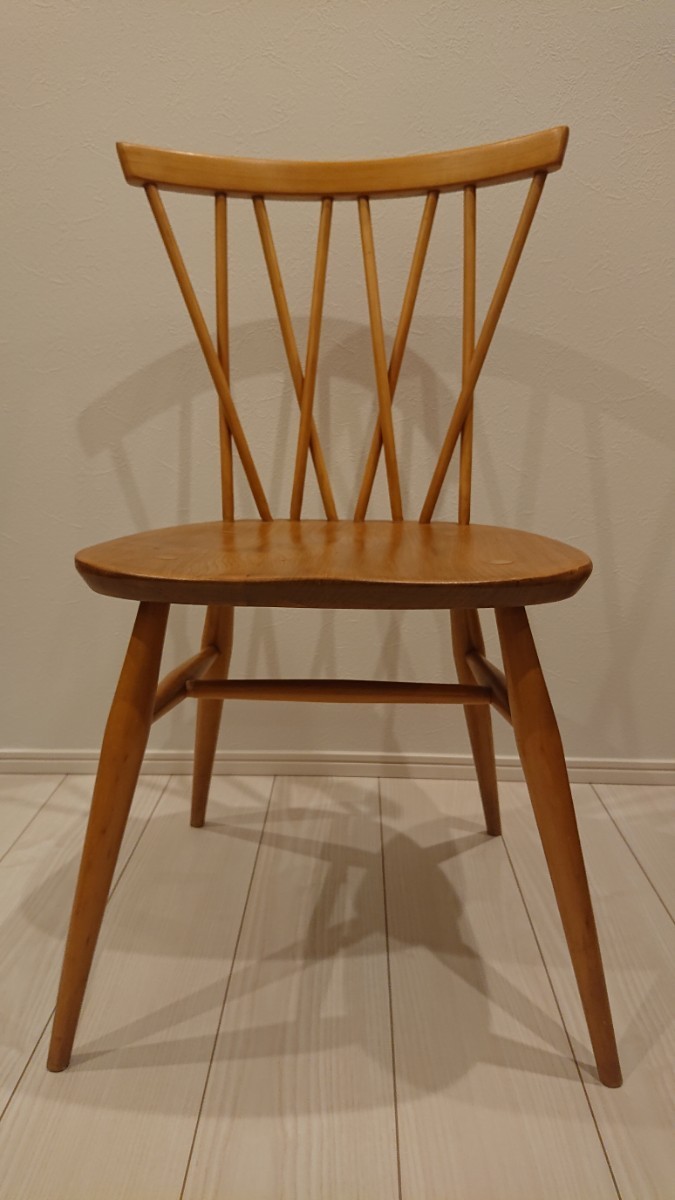 希少】アーコール エックスバックチェア H形脚 ERCOL・椅子・Xバック