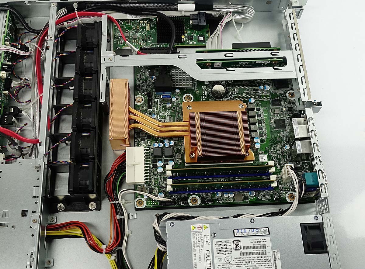 ラックサーバー NEC Express5800/R110h-1 N8100-2316Y/E3-1220 v5/メモリ16GB/HDD無/OS無/1U/サーバ S060706_画像4