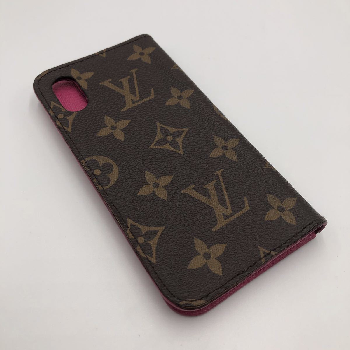  Louis Vuitton монограмма folio iPhone X/Xs кейс M63444