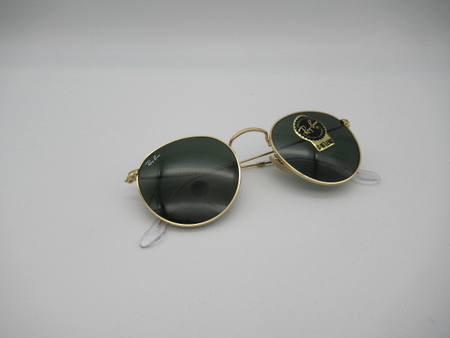 Ray・Ban　70　レイバン　サングラス　ROUND METAL　RB3447　001　50■21-145