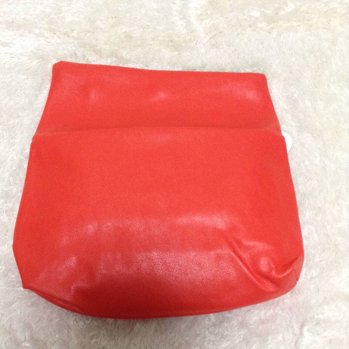 KOE clutch bag lady's red new goods unused koe anonymity delivery 