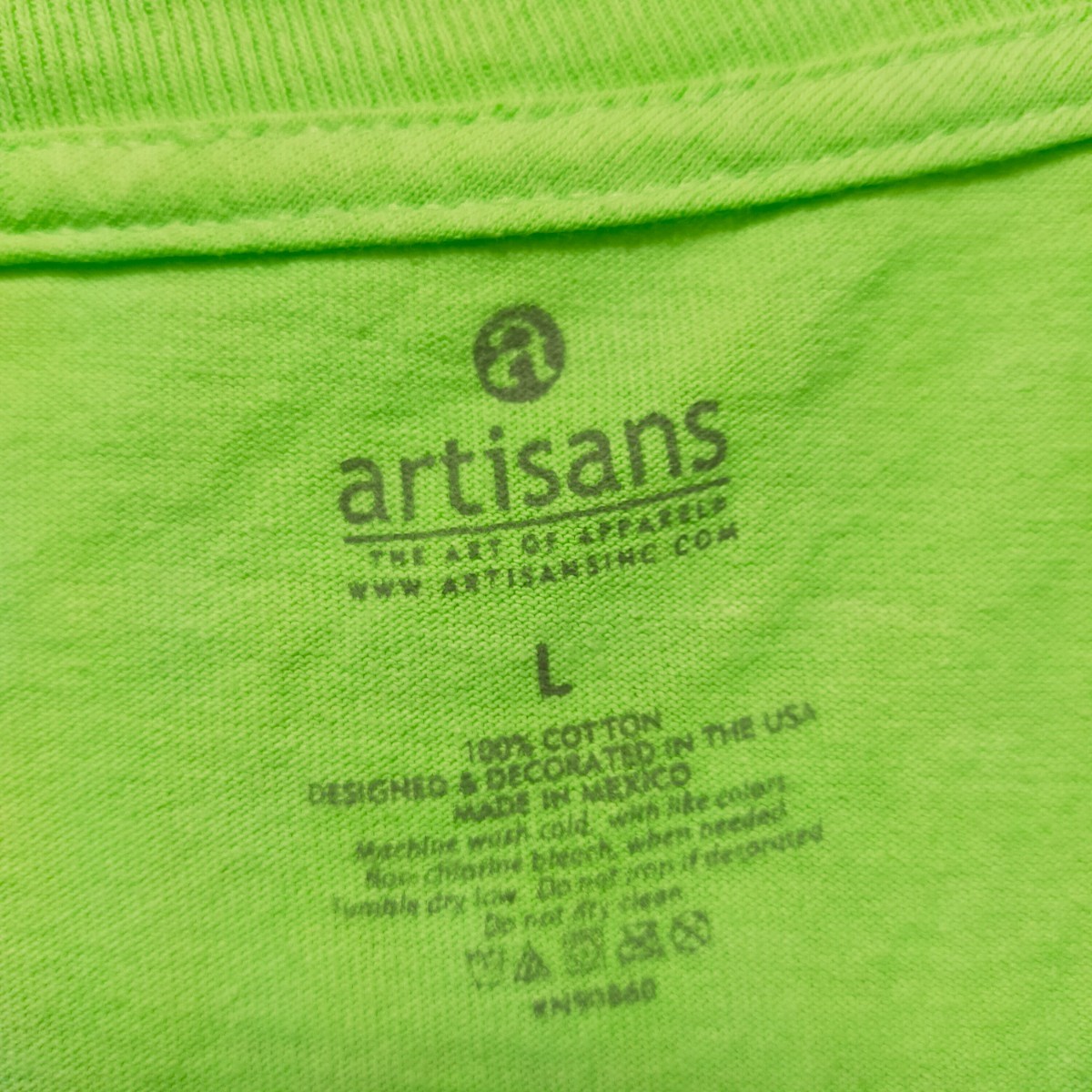 古着　artisans　半袖Tシャツ　アニマルTシャツ　バックプリント　00s_画像8