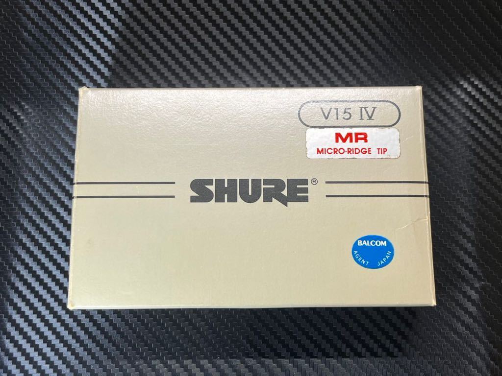 SHURE （シュアー）　V15 TYPEⅣ タイプ4　MMカートリッジ　元箱付き、ジャンク_画像1