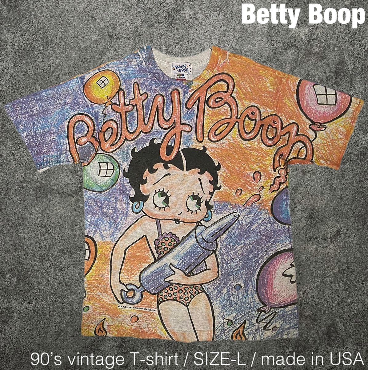 ブランドのギフト BOOP BETTY USA製 90s ビンテージ アメリカ製