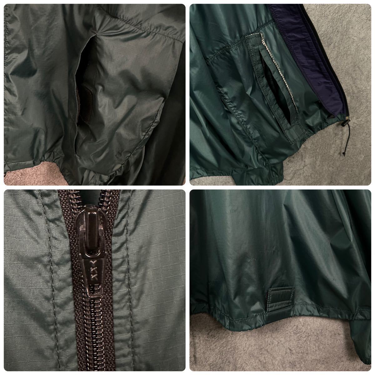 新発売】 ナイロンジャケット ビンテージ 70s L.L.Bean 緑 Y2K 00s 90s