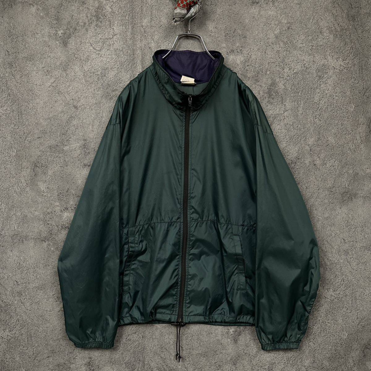 最高 ナイロンジャケット ビンテージ 70s L.L.Bean 緑 Y2K 00s 90s 80s