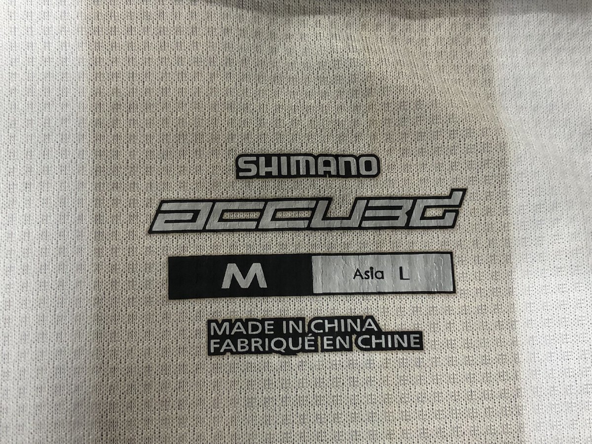 GI200 シマノ SHIMANO ACCU3D 半袖サイクルジャージ Mの画像7