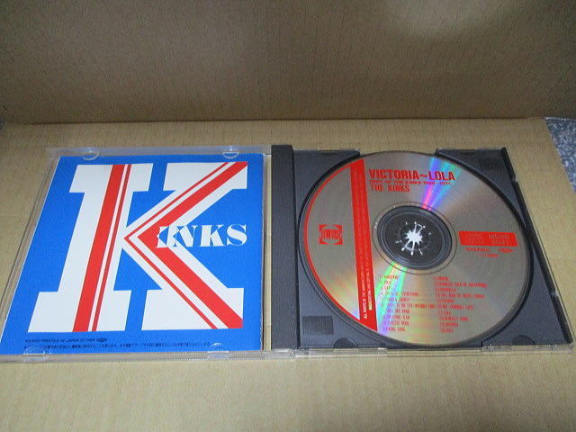 CD# gold ks[VICTORIA LOLA] the best 1968~1970 (1986 year sale ) THE KINKS / MD35-5027saunzma-keting system 