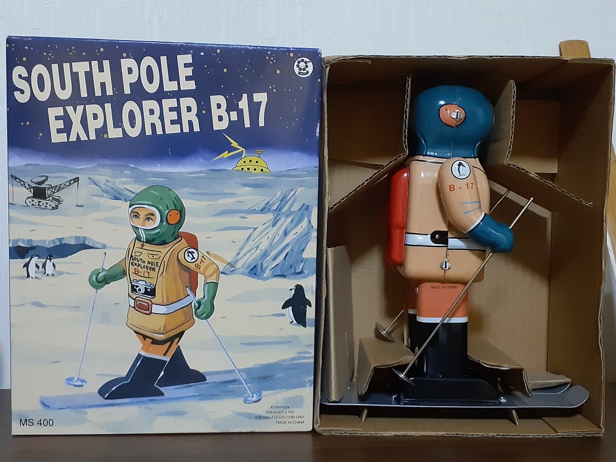 SOUTH POLE EXPLORER B-17 ブリキ Yahoo!オークション - ブリキ【SOUTH POLE EXPLORER B-17