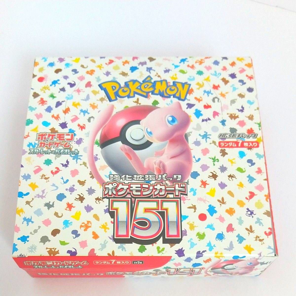 新品未開封 ペリペリ付き シュリンク無し ポケモンカード151 BOX