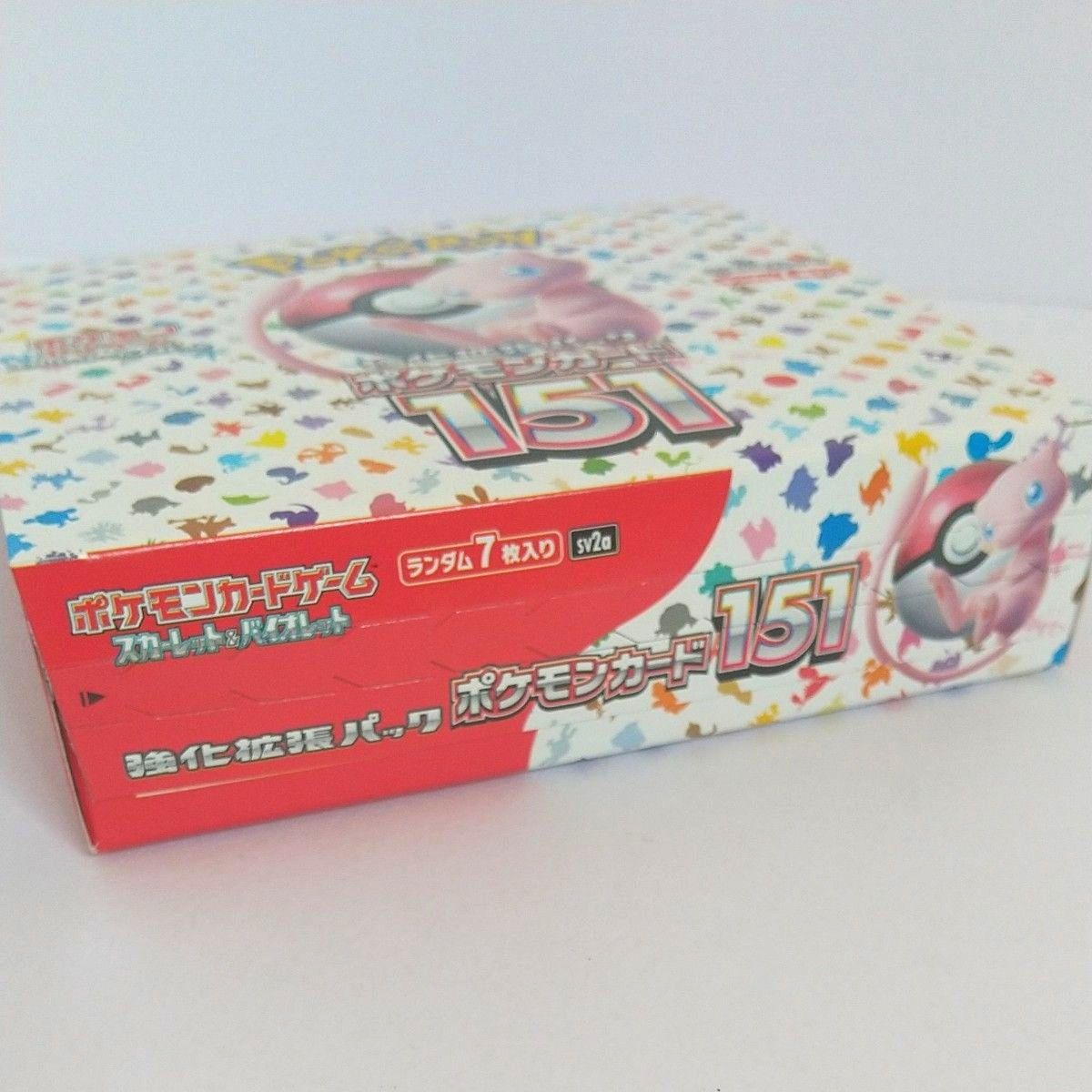 新品未開封 ペリペリ付き シュリンク無し ポケモンカード151 BOX 新品未開封 ペリペリ付き シュリンク無し ポケモンカード151 BOX