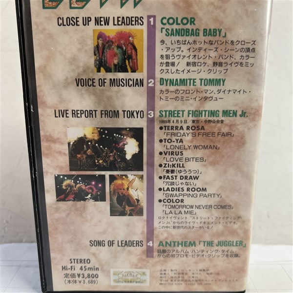 VHS видеолента ro gold F видео журнал ZETA no. 2 номер japameta80 годы Showa цвет Anne sem tera Rosa ji cut 