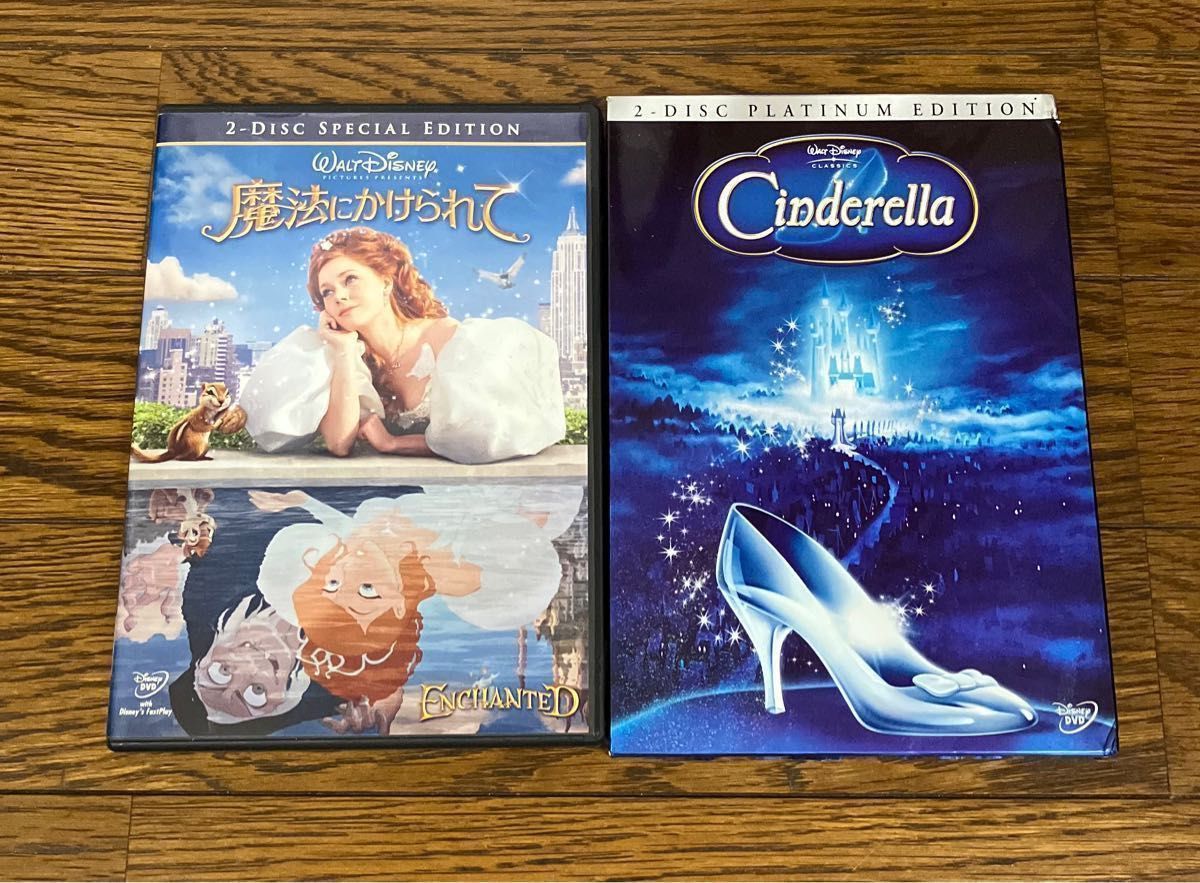 Disney 魔法にかけられて・シンデレラの DVD