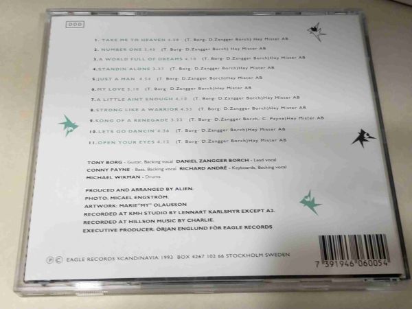 ALIEN SWEDEN пластинка CD h051